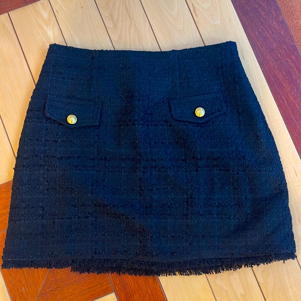 Express black skirt
